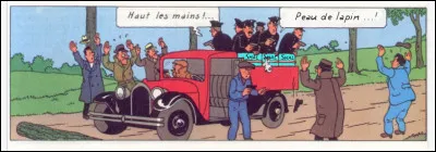 Pour lutter contre ces trafics, Tintin - que l'on voit assis dans un camion lors d'une opération - est chargé d'intervenir : de quoi s'agit-il ici ?