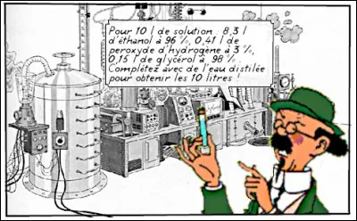 Pendant cela, le professeur Tournesol se charge de nous donner la recette de la fameuse solution : qu'en pensez-vous ?