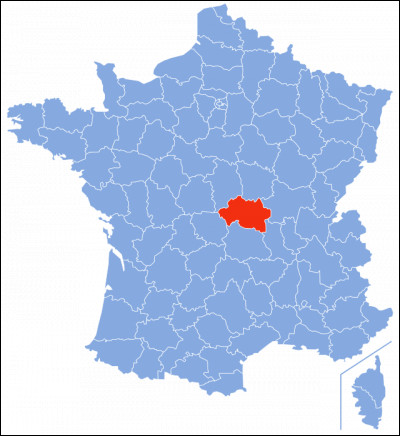 Quelle est la date de la création du département de l'Allier ?
