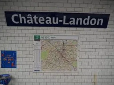 Station de la ligne 7, inaugurée en 1910, Château Landon doit son nom au sieur qui fit construire cette bâtisse. Sous quel règne était-ce ?