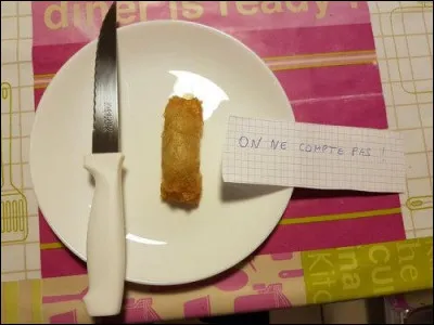 Là, il s'agit d'un rébus en 3 D, illustrant la maxime que vous devez reconstituer !