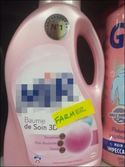 Là, c'est une marque qu'il faut retrouver !