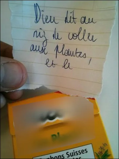 Tiens, on dirait qu'il y a comme de l'écho par ici...