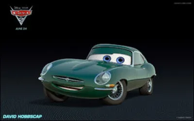 En 2012 sort le film d'animation ''Cars 2'' mettant en scène Flash McQueen dans une compétition automobile internationale. Cette compétition est commentée par trois voitures dont celle-ci. Un ancien pilote de F1 a prêté sa voix pour incarner cette Jaguar Type-E dans les versions françaises et québécoises. Quel est cet ancien pilote ?