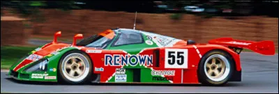 Unique voiture dotée d'un moteur Wankel à avoir remporté le double tour d'horloge dans la Sarthe, 1991 fut la dernière année où les voitures dotées d'un moteur à pistons rotatifs ont été autorisées à concourir. Quel est le nom de cette auto ?