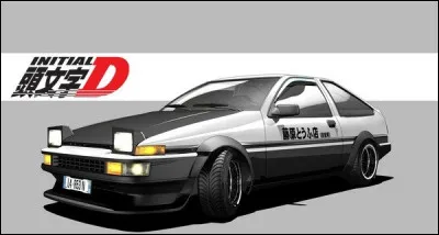 Initial D est un manga de type seinen, manga destiné à un public adulte dans lequel nous suivons les aventures de Takumi Fujiwara et de sa voiture lors des courses clandestines sur les cols de montagne. Quelle est la monture de Takumi Fujiwara ?