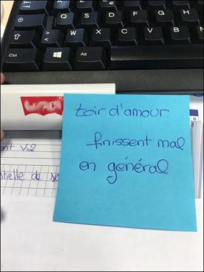 Encore une histoire &agrave; finir djeeng !