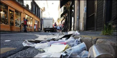 Tu vois des déchets dans la rue, quelle est ta réaction ?