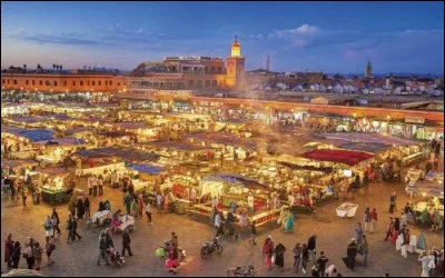 Comment se nomme le pays où il y a la ville de Marrakech ?