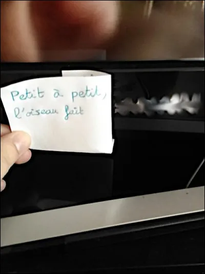 ...et tant va la cruche à l'eau qu'à la fin, elle est mouillée !