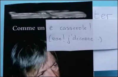 Là, ce n'est pas très gentil ! Mais de qui parle-t-on ?