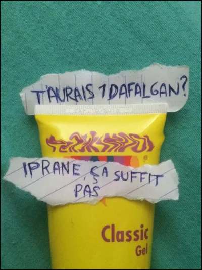 Il paraît que c'est un produit de thermothérapie...