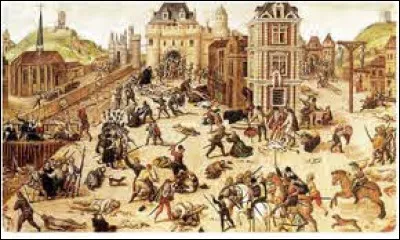 En quelle année a eu lieu le massacre de la Saint-Barthélemy ?