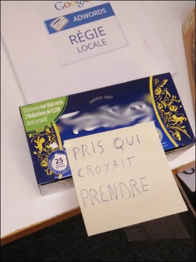 Encore un retour à la source de La Fontaine...