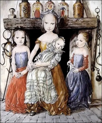 À qui doit-on "Enfants à la poupée" ?