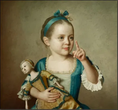 Qui a peint "Enfant avec une poupée" ?