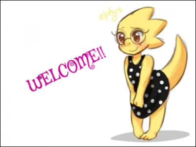 De qui Alphys est-elle amoureuse ?