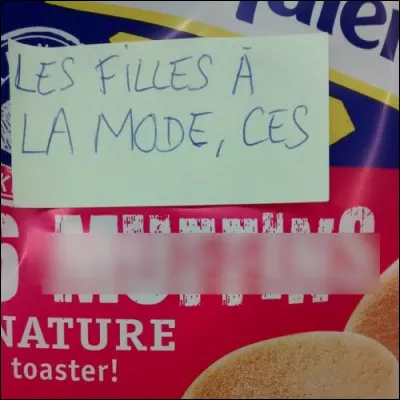 Non, c'est pas mufle de dire ça ! Mais c'est un peu franglais sur les bords...