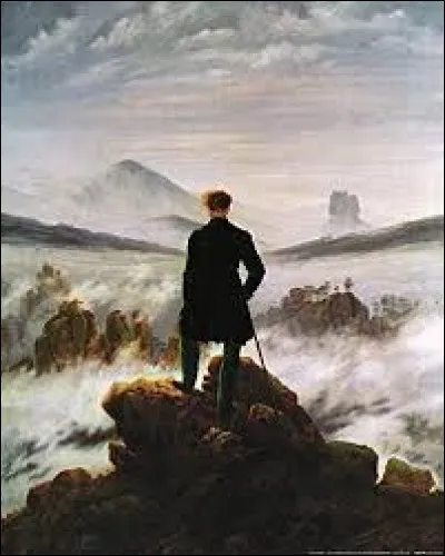 Qui a peint "Le Voyageur contemplant une mer de nuages" ?