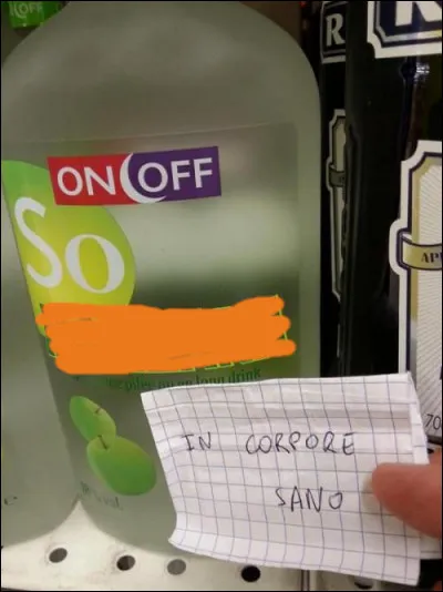 Et après ça, il est encore sain ou en corset ?