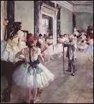La classe de danse , 1880