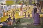 Un dimanche aprs-midi  l'le de la Grande Jatte , 1884-1886