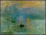 Impression, soleil levant , 1872