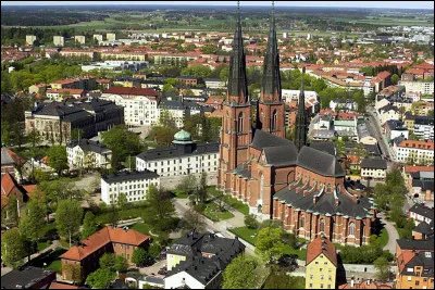 Dans quel pays se trouve la ville d'Uppsala, connue pour son université, la plus vieille de Scandinavie et pour sa cathédrale ?