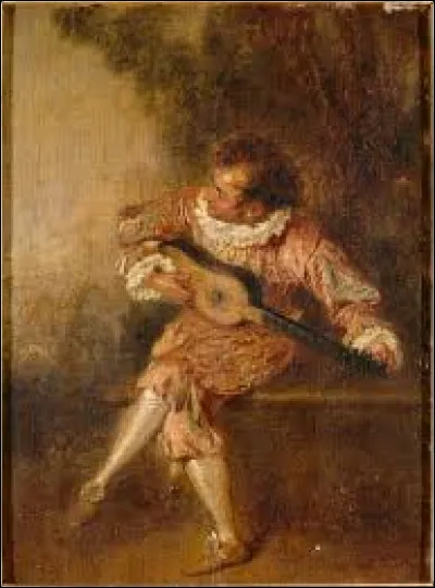 Quel est le titre de ce tableau de Watteau ?