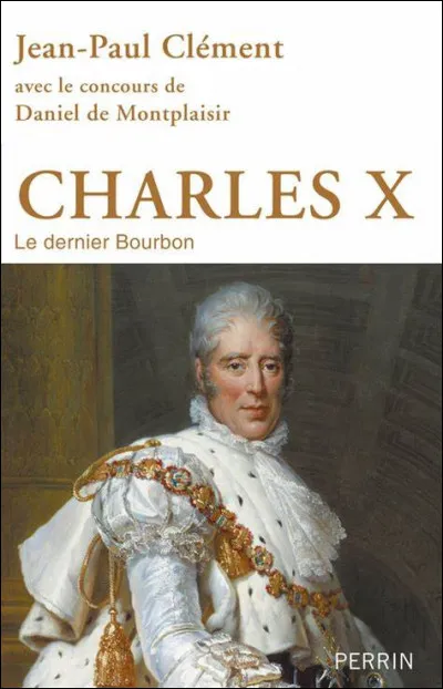 Le roi Charles X est l'arrière-petit-fils de Louis XV.