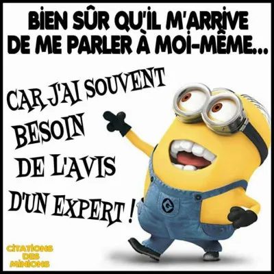 Se parler à soi-même, on en discute en :