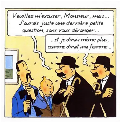 Pour la télé, les Dupondt se mettent à deux pour endosser le rôle - mais pas le costume ! - un célèbre détective. Dans quelle série ?