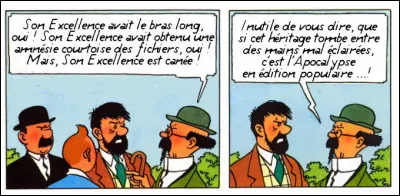 Tournesol aussi, lorsqu'il parvient à mémoriser son texte, nous le restitue non sans quelque grandeur...