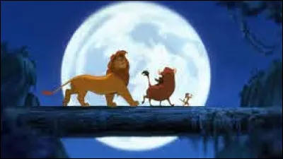 La chanson "L'amour brille sous les étoiles" fait partie du film Disney "Le Roi lion".