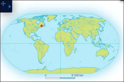 Où se situe la Gaspésie dans le monde ?