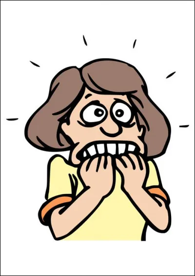 Elle ___ peur du noir.