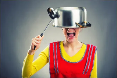 Maria _________ complètement tombée sur la tête !