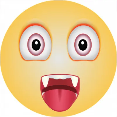 Ce smiley vous fait penser à... de Bram Stocker !