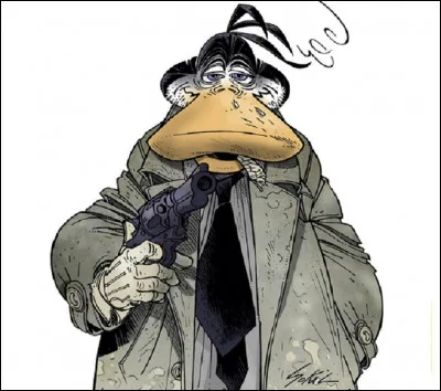 Quel est le nom de ce canard, personnage de BD ?