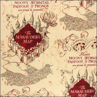 Que faut-il dire pour découvrir ce qu'il se cache à l'intérieur de la carte du Maraudeur ?