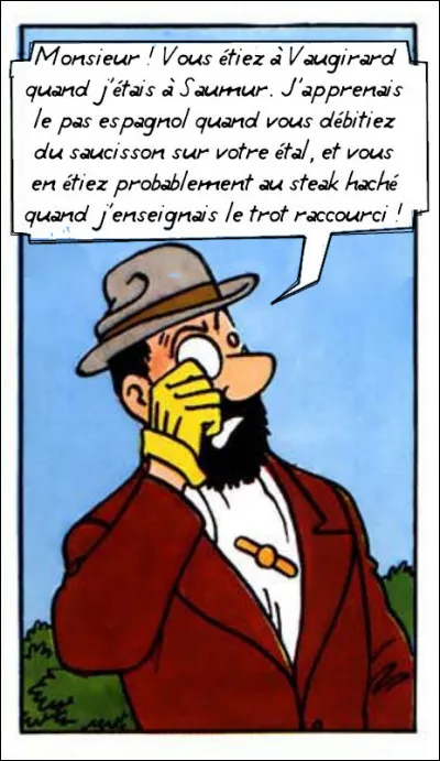 Le capitaine en grand seigneur : voilà qui ne lui va pas si mal, ma foi !