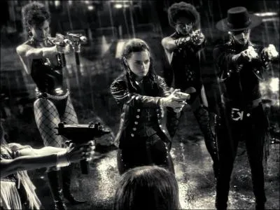 Un noir et blanc magnifique... . pas que le noir et blanc d'ailleurs... Quel film ?