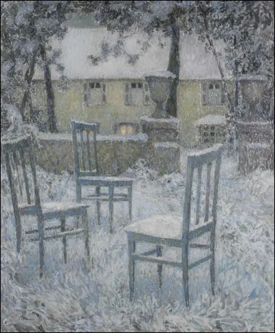 Ce tableau s'intitule" Neige", qui est l'artiste ?