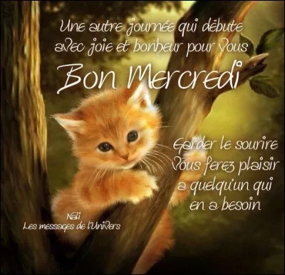 Comment dit-on "mercredi" ?