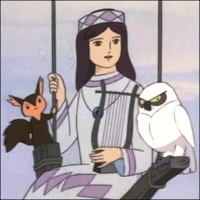 Dans le film d'animation de 1968 "Horus, prince du Soleil", comment s'appelle la mystérieuse jeune joueuse de lyre ?