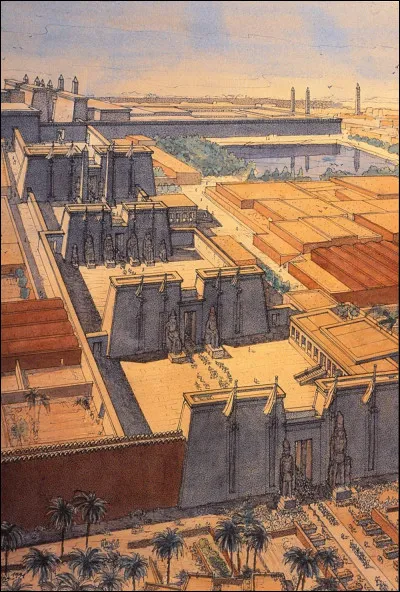 Quelle est cette immense cité autrefois surnommée "la ville aux cent portes" ?