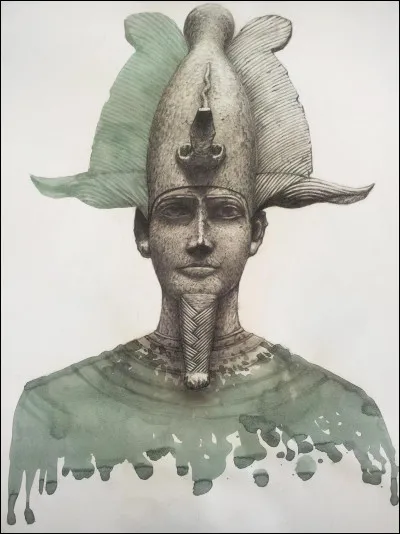Comment se nomme cette couronne que porte le Dieu Osiris ?