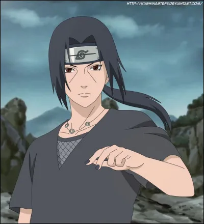 Itachi a les cheveux ...