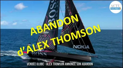 De quelle année date son premier abandon au Vendée Globe ?
