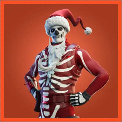 Jeux vidéos : 

Un jeu qui, j'en suis sûr, vous fait tous plaisir (rires), j'ai nommé Fortnite. Comment s'appelle le skin à la photo ?